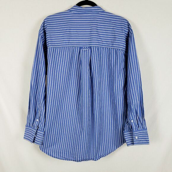 J.Crew Etienne Oversized Shirt Womens M Preppy Scandi Clean Girl Academia - Picture 4 of 10